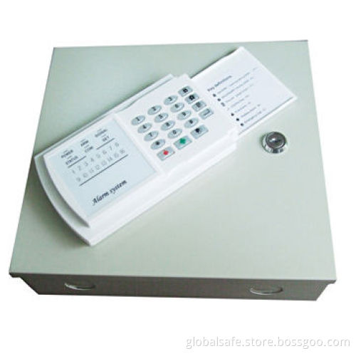 New wireless GSM + PSTN dual network industry intruder alarm system, can search record of emergency